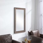 Uttermost 09723 Valles 46 X 26 Inch Golden Rust Wall Mirror