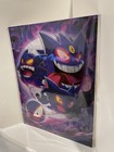 Gastly Haunter Gengar Pokemon 3d Holographic Lenticular Poster
