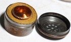 Rare Victorian Gold Thimble Tape Measure Antique Sewing Gem