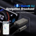 Usa Aux To Bluetooth 5 1 Adapter 3 5mm Bluetooth Receiver Microphone For Car Lot