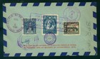 Guatemala 1931 Dec  5th - Airmail Cover Barrios-miami 1st Flight W ovpt Stamps