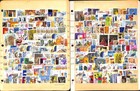 New Zealand Stamp Collection On 9 Stock Pages  Nice Selction Used Lot  fc 