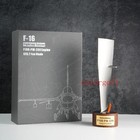 Jet Engine Fan Blade Display F100 f16 Fighter Jetindustrial Aviation Decor Gift