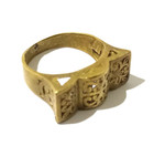 Ancient Bronze Antique Ring Extremely Rare Roman Style Ring Amazing Copper