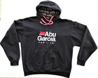 Abu Garcia Hoodie Men s L Large Pull Over Hooded Sweatshirt Embroidered Logo