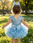 Jenniferwu G515bb Infant Toddler Baby Newborn Little Girl s Pageant Party Dress