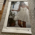 Roxy Surf Empowering Women Make Waves Authorized Dealer Store Banner Vinyl Sign