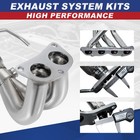 For 03-07 Honda Accord 2 4l Performance Stainless Steel Exhaust Header Manifold