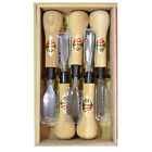 Michihamono Woody 5 Pcs Japanese Woodcarving Gouge Chisel Wood Working Tools Set
