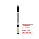 144mhz 430mhz Dual Band Vhf uhf Sma-male Antenna For Yaesu Vx-1r Baofeng Uv-3r