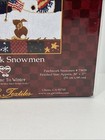Heritage Rug Hooking Kit Patchwork Snowmen Welcome To Winter Christmas 2002 New