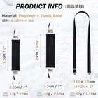  Mitten Clips For Toddlers  Kids   Adults     Adjustable Glove Black - 4 Pack