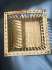 Antique Vintage Wooden Dollhouse Baby Playpen Large Scale Primitive Nursery Room
