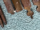 12 Antique Brass Stair Rods No Clips Spares Repairs Used
