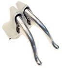 Campagnolo Record Chorus Brake Levers Pair Grey Hoods Aero 80 s 90 s Nos New Oem