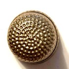 Antique Victorian Sterling Silver Thimble Marked