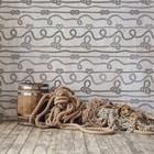 Reusable Plastic Wall Stencil Template 23 2    X 37 4    Seamless    Rope Knots