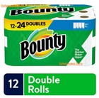 Bounty Select-a-size Paper Towels  White  12 Double Rolls   24 Regular Rolls