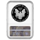 2019-w Proof  1 American Silver Eagle Ngc Pf70uc Brown Label