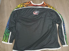 Columbus Blue Jackets Grateful Dead Hockey Promo Jersey Adult Size Large Nhl
