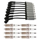Trq Ignition Kit 8 Spark Plugs   Wire Set For Cadillac Chevrolet Gmc 5 3l 6 2l