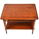 Lane Original Vintage Signed Mid Century Modern Dovetail Accent End Coffee Table