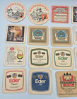 Vintage German European   Domestic Advertising Beer Coasters Lot Of 16