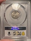 1914-d 10c Pcgs Ms 64 Cac Barber Dime