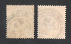 Great Britain  Scott   127-128  Used  F    p   1p King Edward Vii  1902  Cds Canc