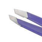 Tweezerman Blooming Lilac Stainless Steel Mini Slant Tweezer