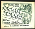 Undersea Kingdom 1950 9 Lobby Cards 2 Signed Ray Crash Corrigan Republic Serial