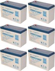 Power-sonic Ps-1270f1 12v 7ah F1 Agm Rechargeable Batteries - 6 Pack