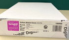 67  White Springhill Vellum Bristol Cover 8 5 x11  Cardstock  Paper 250 pack