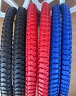 20  Bicycle Plastic White Mag Wheels Rims 20 X 2 125 Tires Tubes Set Snakeskin
