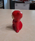 Vintage Ceramic Red Elf Pixie Figurine Mcm 1950s Girl Cheesecake Pose Devil