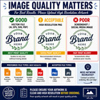 Custom Matte Product Labels   Not Laminated   Full Color Business Branding Label