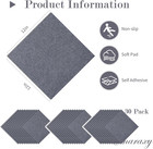 Peel And Stick Carpet Floor Tiles 12x12 Inch  30 Pack Tile Carpet Squares  4 5mm