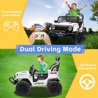 24v Kids 2 Seater Truck Ride On Toy 3-6mph Low   High Speed W remote Xmas Gifts