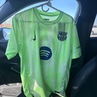 Robert Lewandowski 24 25 Barcelona Third Jersey Lime Green 