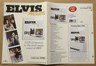 Elvis Presley Vintage 2005 Fold Open Promo Trade Ad Poster For Presleys Cd Mint