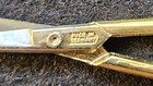 Vintage Goldtone Embroidery Scissors Made In Germany  3 5 8 l