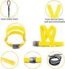 Bird Harness With Buckle Clip And A Leash  Easy To Wear For S  Yellow 