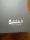 Raika Genuine Top Grain Leather Photo Album Black 4x6 160 Photos New Usa Made