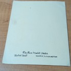 Dita Signed Original Pen   Ink Drawing On Paper  Pike Place Seattle Unframed