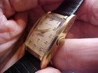 Nice Vintage Mans Longines Gold Filled Watch Model 9lt 17j Movement Running 38mm