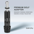  335 Tip Golf Adapter Sleeve Driver Compatible With Cobra Golf King F9  F8  F7 