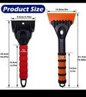 Snow Scraper  Snow Shovel Brush  Ice Scraper For Car Windshield  5 In 1 