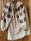 Ukrainian Vyshyvanka Vintage Dress Woman Clothing Ukraine Old Clothes Rare