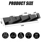 Wall Multi-purpose Hanger For Jackets  Purses Keys   Towels   Space-saving Wa   