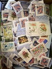 Us Forever Stamps Global Flag Flower Bday Random Lot 30 Used Canceled On Paper
